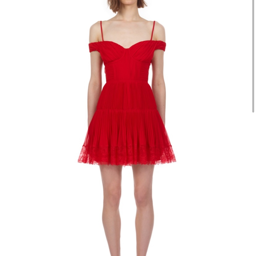 Self Portrait off the shoulder dress NWT